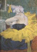 Henri de toulouse-lautrec The Clowness Cha-U-Kao (mk09) oil painting picture wholesale
